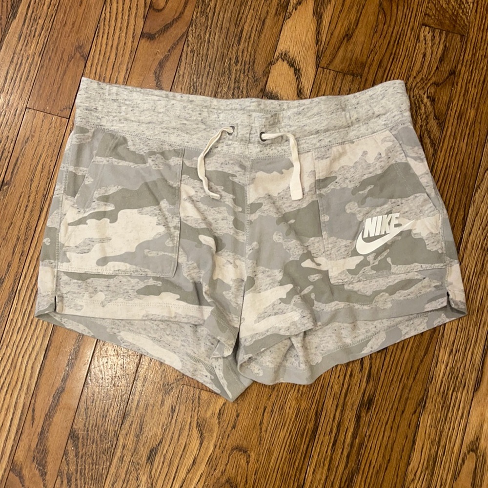 Nike camo shorts